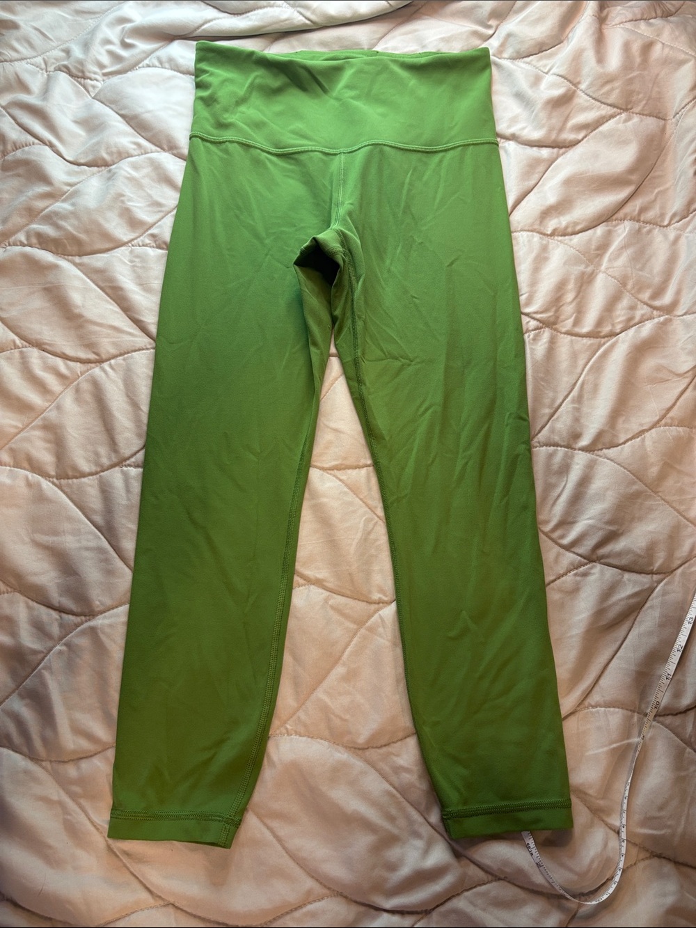 Athleta Bright Green High-Rise Leggings